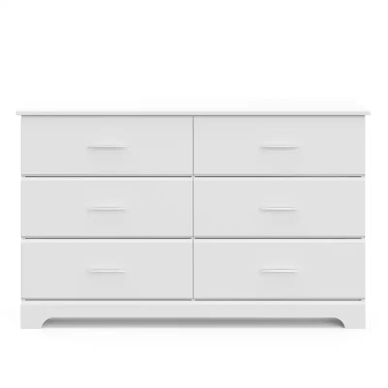 Comò doppio a 6 cassetti Storkcraft Brookside