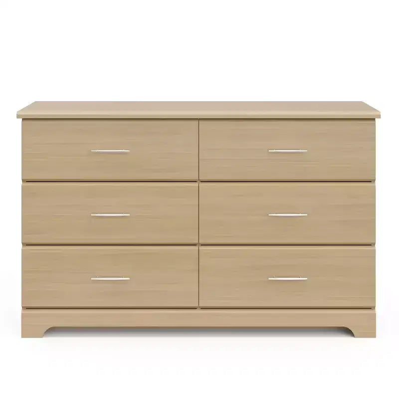 Comò doppio a 6 cassetti Storkcraft Brookside