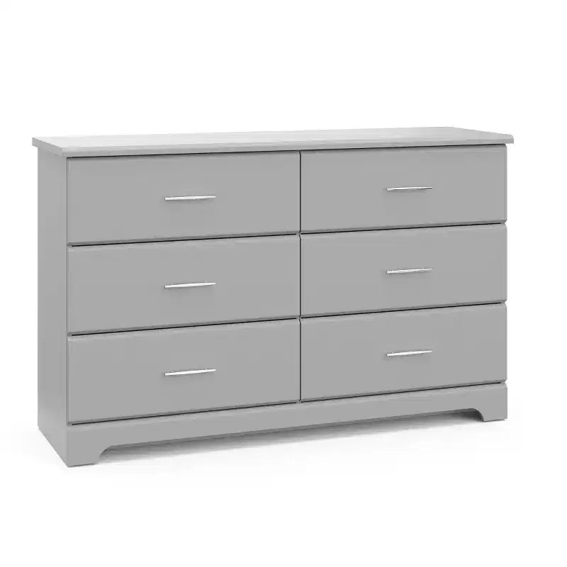 Comò doppio a 6 cassetti Storkcraft Brookside