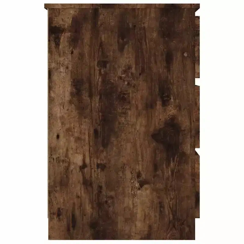 vidaXL Scrivania bianca in legno ingegnerizzato di medie dimensioni, resistente