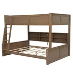 GDFStudio Letto a Castello Davis con Armadietti e Porte USB