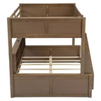 GDFStudio Letto a Castello Davis con Armadietti e Porte USB