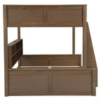 GDFStudio Letto a Castello Davis con Armadietti e Porte USB