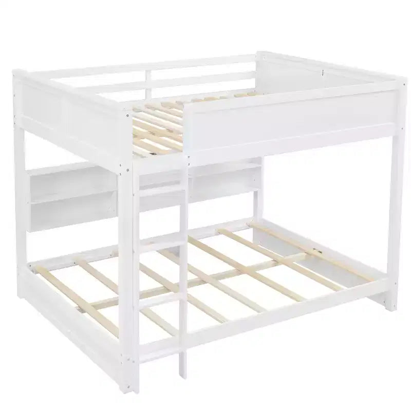 GDFStudio Letto a Castello Davis con Armadietti e Porte USB