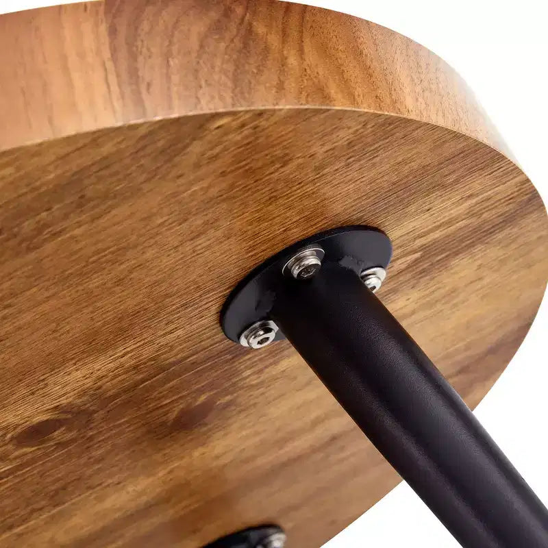 TUYOHW 23.6 Squisito Tavolino da Caffè con Piano a Motivo Ondulato, Elegante Tavolino da Cocktail d'Accento per Soggiorno, Capacità 350 libbre, Decorazione per la Casa