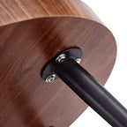 TUYOHW 23.6 Squisito Tavolino da Caffè con Piano a Motivo Ondulato, Elegante Tavolino da Cocktail d'Accento per Soggiorno, Capacità 350 libbre, Decorazione per la Casa