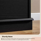 Cassettiera per Camera da Letto, Comodino con Cassetti in Legno, Mobile TV con Due Cassetti, Organizzatore per Vestiti per Armadio, Corridoio, Camera da Letto,