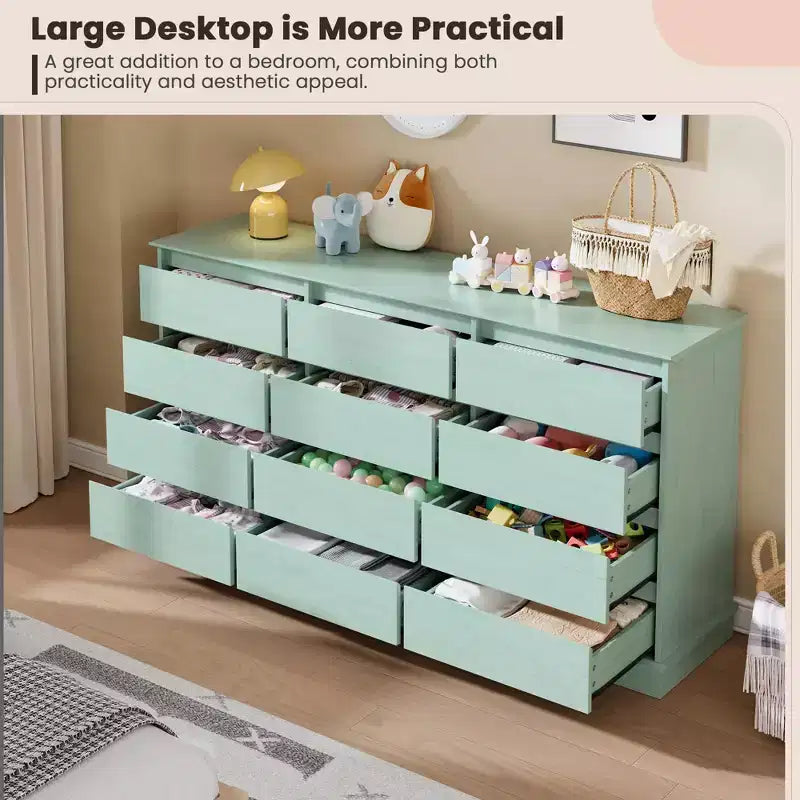 Cassettiera per Camera da Letto, Comodino con Cassetti in Legno, Mobile TV con Due Cassetti, Organizzatore per Vestiti per Armadio, Corridoio, Camera da Letto,
