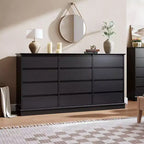Cassettiera per Camera da Letto, Comodino con Cassetti in Legno, Mobile TV con Due Cassetti, Organizzatore per Vestiti per Armadio, Corridoio, Camera da Letto,