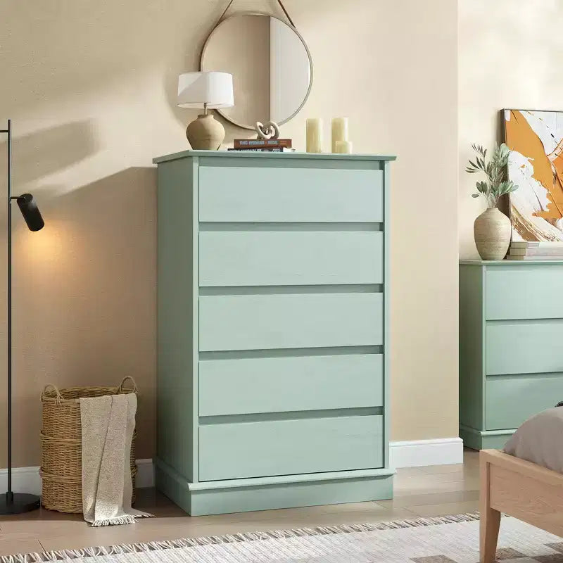 Cassettiera per Camera da Letto, Comodino con Cassetti in Legno, Mobile TV con Due Cassetti, Organizzatore per Vestiti per Armadio, Corridoio, Camera da Letto,