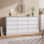 Cassettiera per Camera da Letto, Comodino con Cassetti in Legno, Mobile TV con Due Cassetti, Organizzatore per Vestiti per Armadio, Corridoio, Camera da Letto,