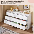 Cassettiera per Camera da Letto, Comodino con Cassetti in Legno, Mobile TV con Due Cassetti, Organizzatore per Vestiti per Armadio, Corridoio, Camera da Letto,