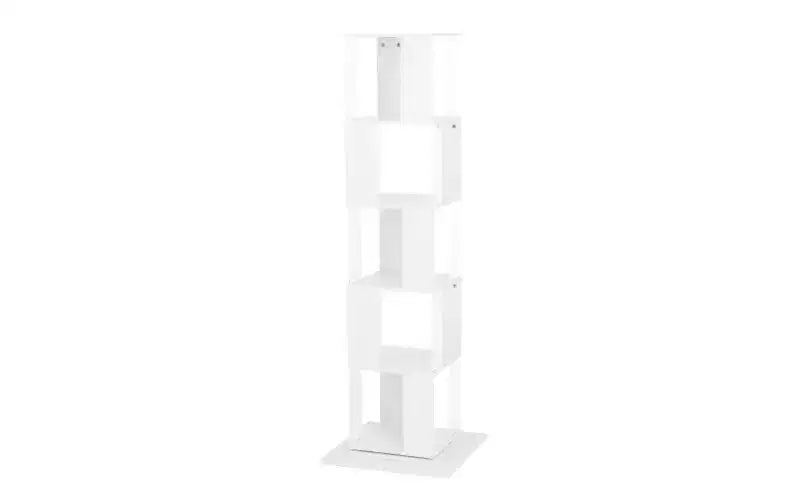 TUYOHW Librerie ad Angolo Girevoli in Legno, Libreria Verticale con Piatto Acrilico, Scaffali Verticali Multifunzione per Piccoli Spazi, Ufficio