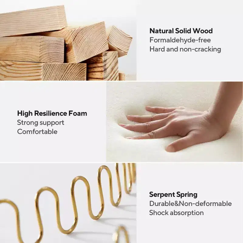 Divano modulare dritto a 3 posti oversize con struttura in legno e metallo, divano moderno in velluto effetto nuvola per soggiorno o appartamento - Panipeachy