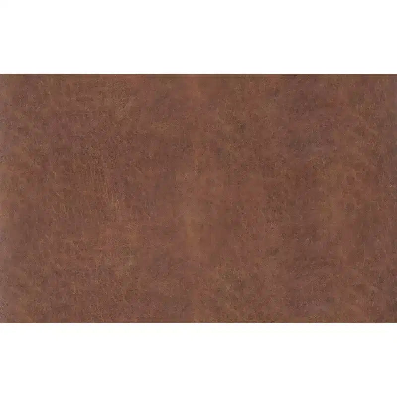 Lilah Ottoman Contenitore Tavolino Quadrato Contemporaneo Mid Century, Larghezza 91 cm, con Coperchio Sollevabile, in Ecopelle Vegana Marrone Scuro Invecchiato