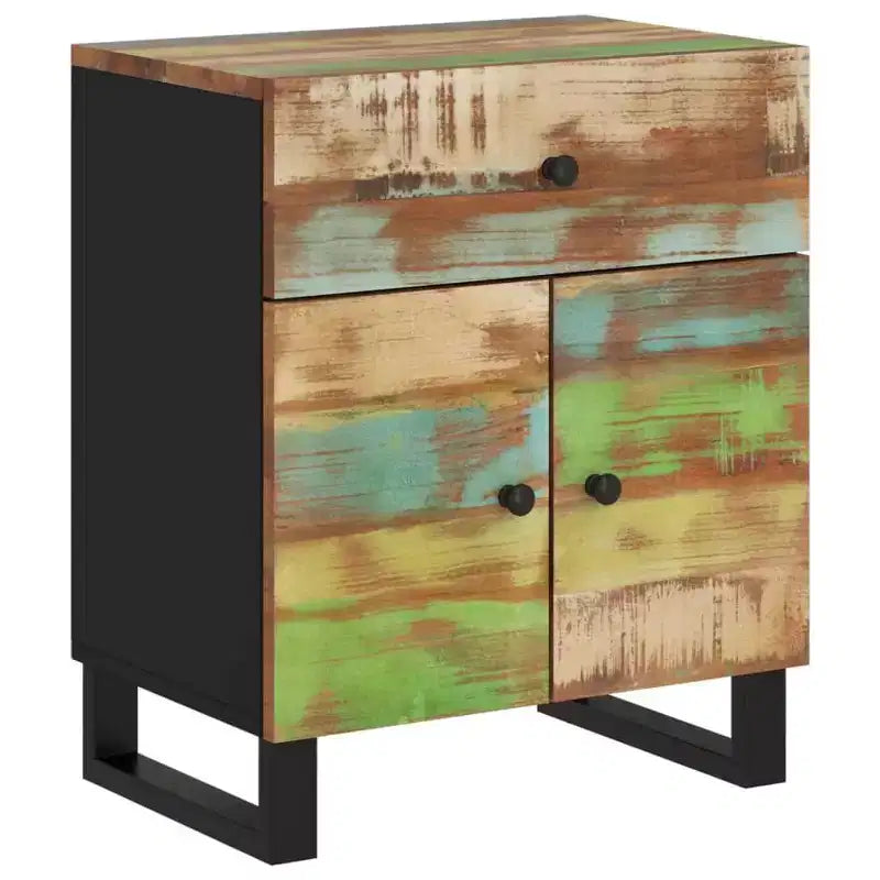 vidaXL Comodino Colori Misti