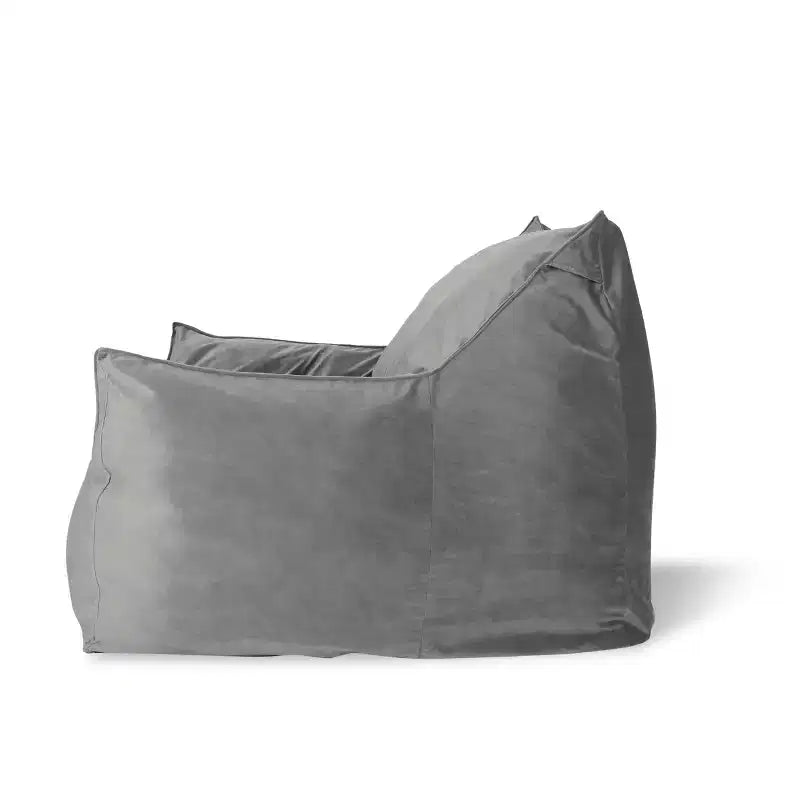 Poltrona a sacco in velluto TUYOHW, sedia da pavimento in memory foam felpata per un comfort lussuoso, poltrona pigra per soggiorno, camera da letto e ufficio