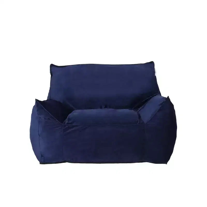 Poltrona a sacco in velluto TUYOHW, sedia da pavimento in memory foam felpata per un comfort lussuoso, poltrona pigra per soggiorno, camera da letto e ufficio