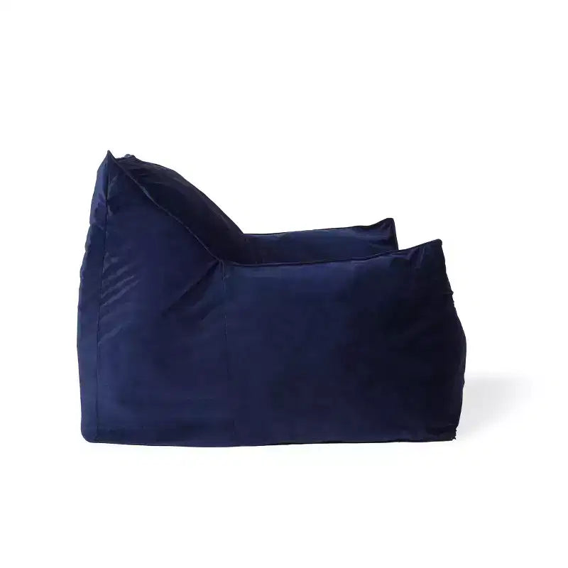 Poltrona a sacco in velluto TUYOHW, sedia da pavimento in memory foam felpata per un comfort lussuoso, poltrona pigra per soggiorno, camera da letto e ufficio