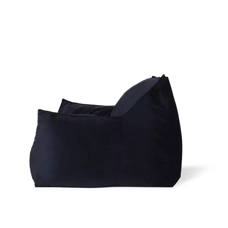 Poltrona a sacco in velluto TUYOHW, sedia da pavimento in memory foam felpata per un comfort lussuoso, poltrona pigra per soggiorno, camera da letto e ufficio