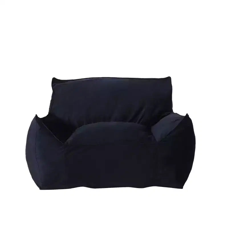 Poltrona a sacco in velluto TUYOHW, sedia da pavimento in memory foam felpata per un comfort lussuoso, poltrona pigra per soggiorno, camera da letto e ufficio