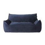 TUYOHW Poltrona Sacco in Ciniglia Oversize, Grande Sedia da Terra Divano con Braccioli per un Relax Totale, Comoda Poltrona Lounge per Soggiorno, Camera da Letto