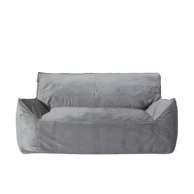 TUYOHW Poltrona Sacco in Ciniglia Oversize, Grande Sedia da Terra Divano con Braccioli per un Relax Totale, Comoda Poltrona Lounge per Soggiorno, Camera da Letto
