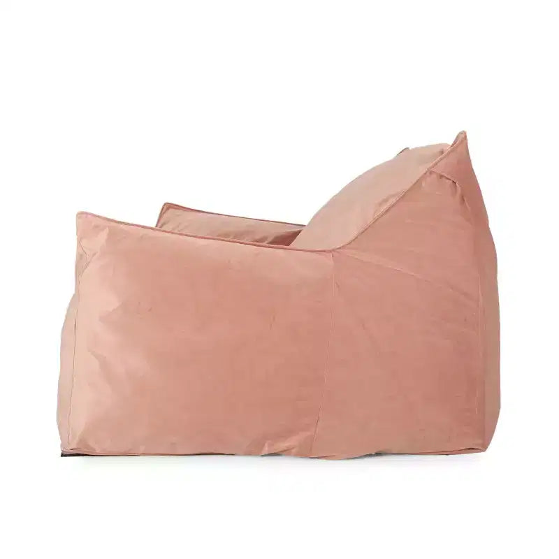 TUYOHW Poltrona Sacco in Ciniglia Oversize, Grande Sedia da Terra Divano con Braccioli per un Relax Totale, Comoda Poltrona Lounge per Soggiorno, Camera da Letto
