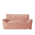 TUYOHW Poltrona Sacco in Ciniglia Oversize, Grande Sedia da Terra Divano con Braccioli per un Relax Totale, Comoda Poltrona Lounge per Soggiorno, Camera da Letto