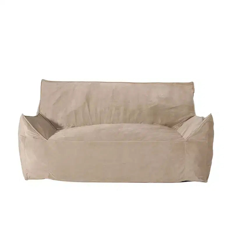 TUYOHW Poltrona Sacco in Ciniglia Oversize, Grande Sedia da Terra Divano con Braccioli per un Relax Totale, Comoda Poltrona Lounge per Soggiorno, Camera da Letto