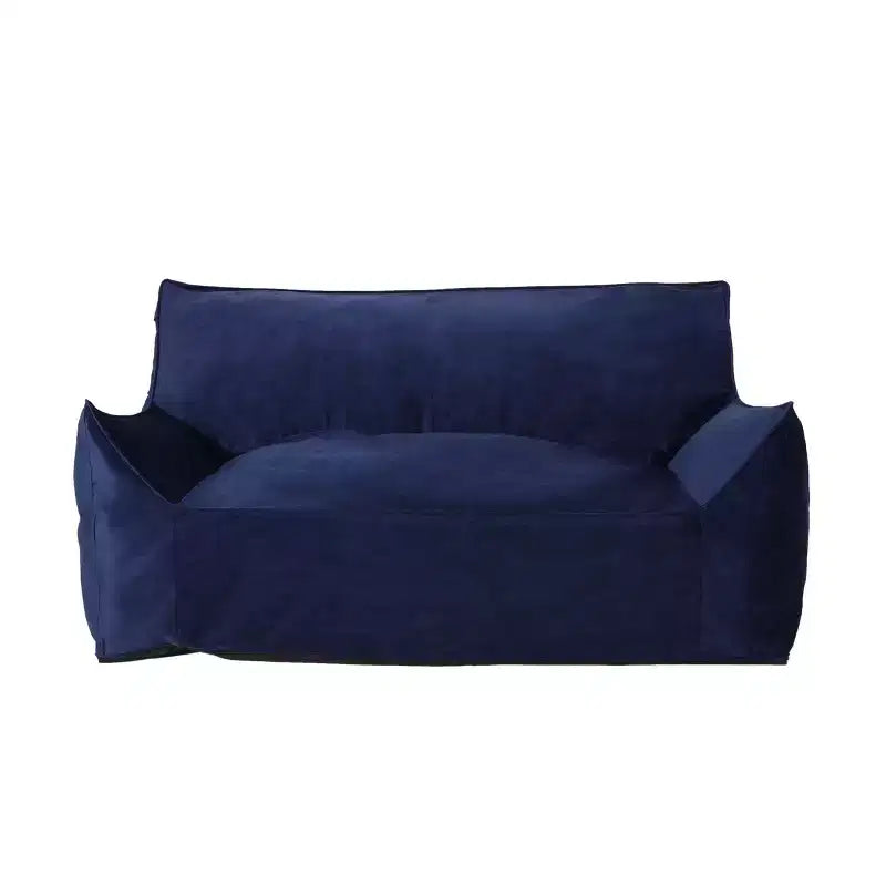 TUYOHW Poltrona Sacco in Ciniglia Oversize, Grande Sedia da Terra Divano con Braccioli per un Relax Totale, Comoda Poltrona Lounge per Soggiorno, Camera da Letto