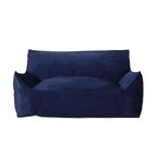 TUYOHW Poltrona Sacco in Ciniglia Oversize, Grande Sedia da Terra Divano con Braccioli per un Relax Totale, Comoda Poltrona Lounge per Soggiorno, Camera da Letto
