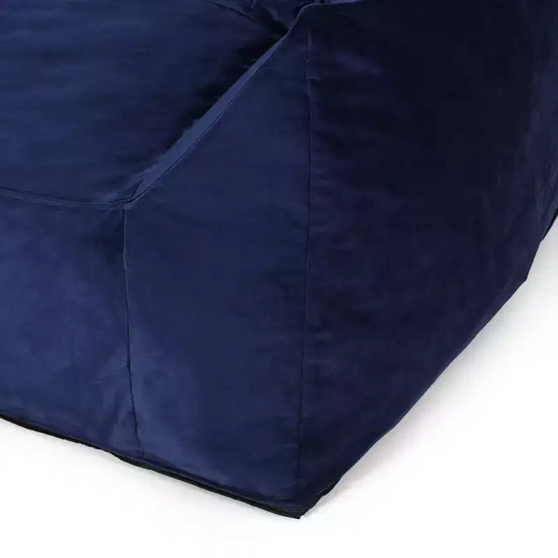 TUYOHW Poltrona Sacco in Ciniglia Oversize, Grande Sedia da Terra Divano con Braccioli per un Relax Totale, Comoda Poltrona Lounge per Soggiorno, Camera da Letto