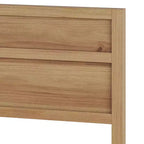 GDFStudio Eiko Letto Moderno con Pannelli in Legno e Testiera