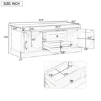Panca Contenitore con 2 Cassetti e 2 Armadietti, Panca Scarpiera Retrò con Cuscino Rimovibile, Panca Contenitore Multifunzionale per Ingresso, Corridoio