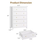 COZONY Comodino a 4 o 5 cassetti, altezza 37/45, per camera da letto, cassettiera con armadio per vestiti, per armadio, corridoio