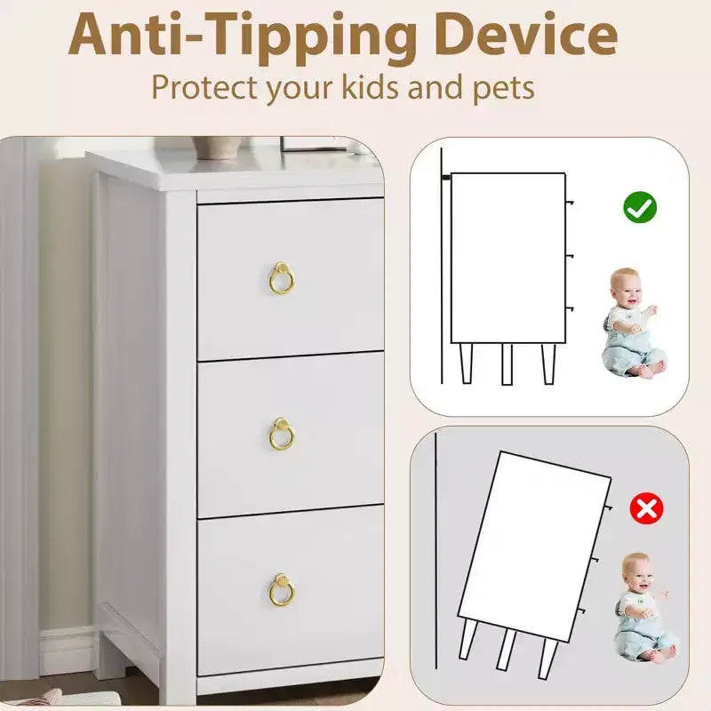 COZONY Comodino a 4 o 5 cassetti, altezza 37/45, per camera da letto, cassettiera con armadio per vestiti, per armadio, corridoio