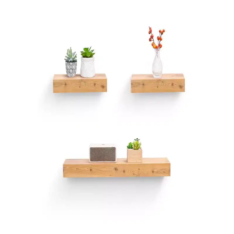Mensola flottante in acero 23.6 C con staffe invisibili, da parete, perfetta per decorare bagno/camera da letto/cucina o come espositore per libri/piante, facile da installare.