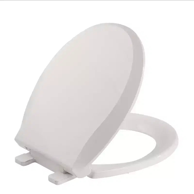Sedile WC Rotondo, Sedile WC con Chiusura Ammortizzata Lenta, Biscuit 17