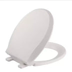 Sedile WC Rotondo, Sedile WC con Chiusura Ammortizzata Lenta, Biscuit 17