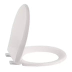 Sedile WC Rotondo, Sedile WC con Chiusura Ammortizzata Lenta, Biscuit 17
