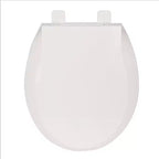 Sedile WC Rotondo, Sedile WC con Chiusura Ammortizzata Lenta, Biscuit 17