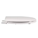 Sedile WC Rotondo, Sedile WC con Chiusura Ammortizzata Lenta, Biscuit 17
