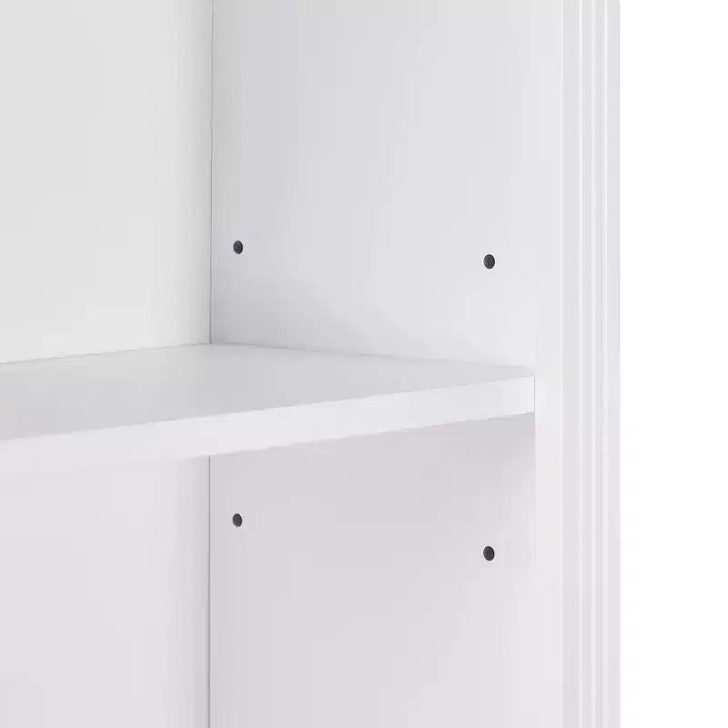 Mobile da bagno moderno in legno Olivia GDFStudio con ante chiuse, cassetti e ripiani regolabili