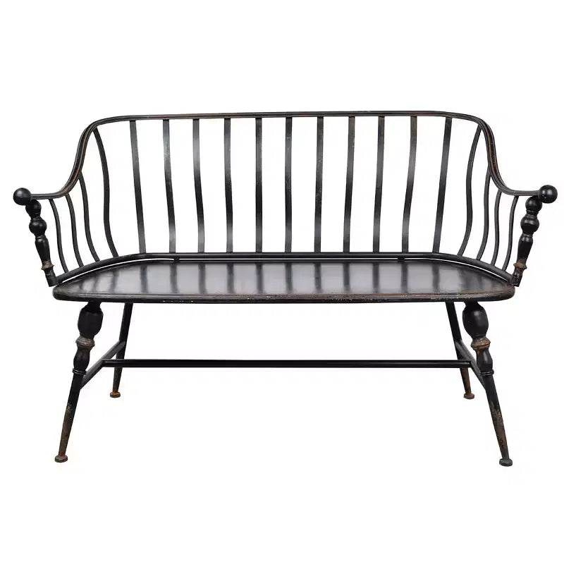 Warren Metal Settee Bench 50x25x32