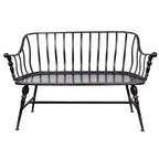 Warren Metal Settee Bench 50x25x32