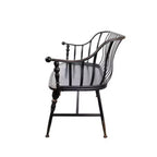 Panchina divano Warren in metallo 50x25x32