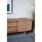 Mobile contenitore in legno di teak 59x15x20