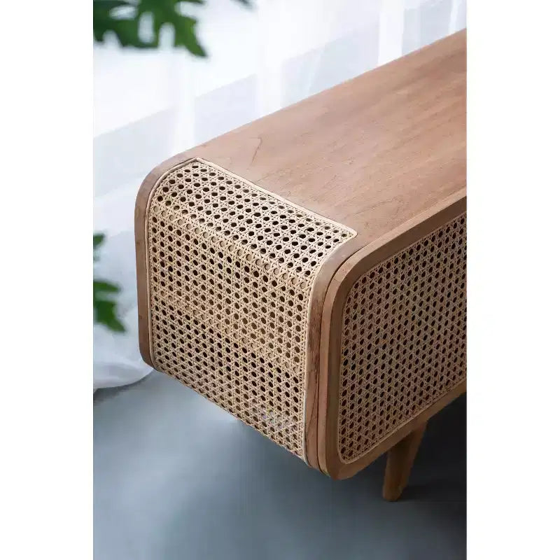 Mobile contenitore in legno di teak 59x15x20