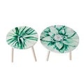 Set of 2 Coordinated End Tables for Living Room